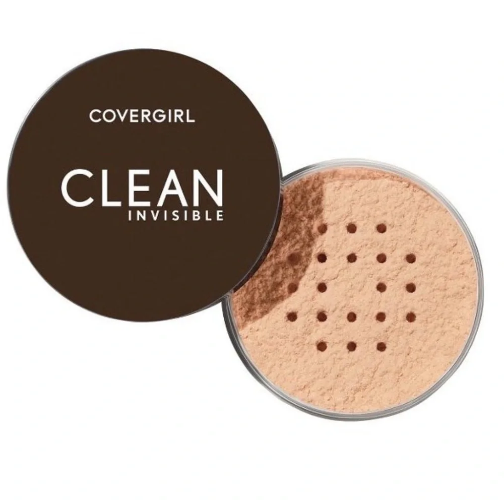 Covergirl clean invisible loose powder #110 translucent light face powder new!